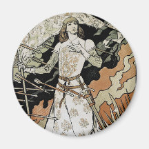 Jeanne d'Arc ~ Sarah Bernhardt Refrigerator Magnets