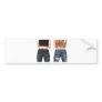 Jeans Girls Bumper Stickers