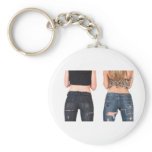 Jeans Girls Key Chain