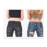 Jeans Girls Post Cards