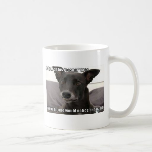 Jeff Put On His Casual Face Mug