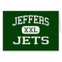 Jeffers - Jets - High School - Painesdale Michigan cards