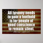 Jefferson: All tyranny needs... Print