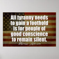 Jefferson: All tyranny needs... Print