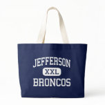 Jefferson - Broncos - High School - Dayton Ohio Bag