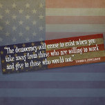 Jefferson Bumper Sticker bumper stickers