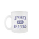 Jefferson - Dragons - High School - Tampa Florida mugs