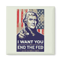 Jefferson End The Fed Magnets