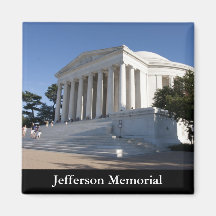 Jefferson Memorial Refrigerator Magnets