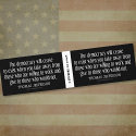 Jefferson Quote on Democracy - BOGO bumper stickers