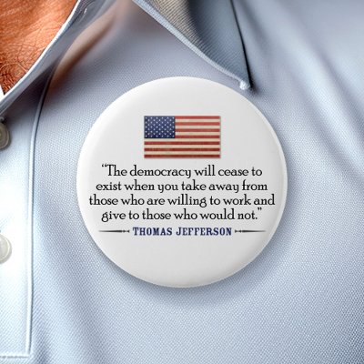 Jefferson: The democracy will cease to exist... Pins by FamousQuotes