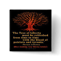 Jefferson Tree of Liberty Pinback Button