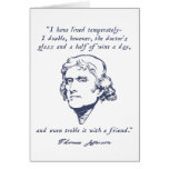 Jefferson - Wine Greeting Card