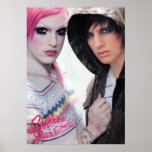 JEFFREE STAR AND STEVIEE "LOGO" POSTER posters