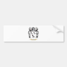 Jehan Coat of Arms (Family Crest) Bumper Stickers