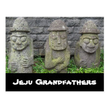 Jeju Grandfathers Post Cards