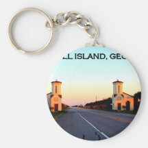 Jekyll Island Georgia Causeway Keychains