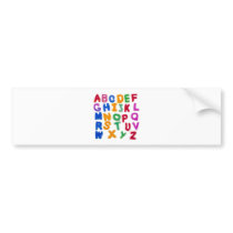 Jelly alphabets