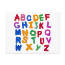 Jelly alphabets