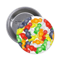 Jelly Babies Pinback Button