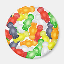 Jelly Babies Refrigerator Magnet