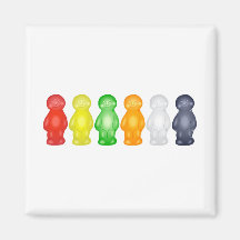 Jelly Babies Refrigerator Magnet