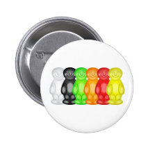 Jelly Baby Gang Pin