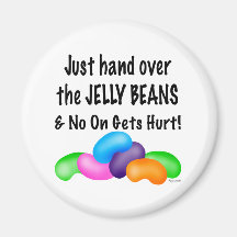 Jelly Bean Refrigerator Magnets