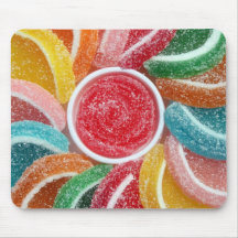 jelly candies mouse pads
