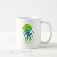 JELLY FISH TRACK COFFEE MUG