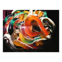 Jelly snakes photo print