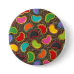 Jellybean Pop Fun Colourful Custom Button