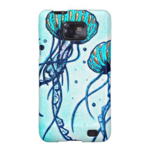 jellyfish blues galaxy s2 case