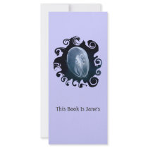 Jellyfish Bright Translucent Blue Blob Bookmark