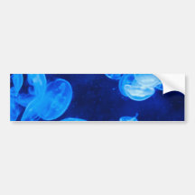 Jellyfish in the Sea Bumper Sticker