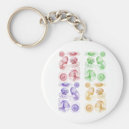 Jellyfish Key Chains