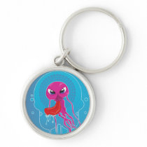 Jellyfish Keychain