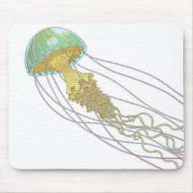 Jellyfish Mouse Mat