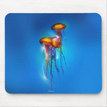 Jellyfish Mouse Mats