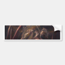 Jellyfish Ocean Marine Painting Bumper Stickers