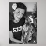 Jen & Tink Chritmas Poster - Black and White