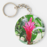 Jengibre rojo (red ginger) key chain