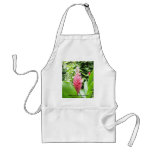 Jengibre rosado (pink ginger) aprons