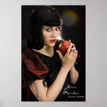 Jenn Martin 'Apple Bite' Poster Print