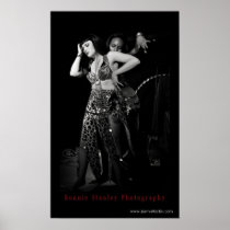 Jenn Martin (burlesque stage) Poster Print