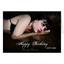 Jenn Martin (dark reflections) Birthday Card
