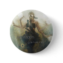 Jenn Martin (gas mask fairy) Button
