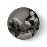 Jenn Martin in Pantyhose Button