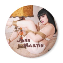 Jenn Martin (Lamp Tied) Magnet