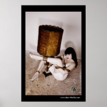 Jenn Martin (lamp tied) Poster Print